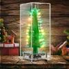 Carillon per albero di Natale 3D Progetto di pratica di saldatura Kit di assemblaggio di scienze elettroniche fai-da-te con luce flash a 7 colori LAD1249N