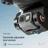 S116MAX Modello Elfo Nero Drone telecomandato con flusso ottico senza spazzole con doppia fotocamera HD 1/2/3 batterie Regolazione fotocamera Modalità senza testa Intelligente a 360°