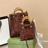 デザイナー-Bamboo Handbag Classic and個人のバッグレディースヘビ皮のショルダーバッグソーシャル卸売女性トレンディクロスボディレターバッグトート