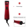 Hair Dryers 2 in 1 Rotating Electric Straightener Brush Curler Dryer Air Comb Negative Ion Styler 230904