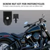 Capas de assento de carro parafusos traseiros da motocicleta kit rosca moto porca acessórios componente parte fixa
