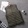 Doudoune hommes léger vers le bas gilet gilet décontracté printemps automne blanc canard doudoune mâle sans manches manteau doublure gilet R230905