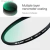 Filter k F Concept HD-UV-Filterlinse, mehrfach beschichteter Schutz mit Nanotech-Beschichtungen, ultradünner MC-UV-Filter für 49 mm, 52 mm, 58 mm, 62 mm, 67 m, Q230905