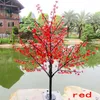 Handmade Artificial LED Cherry Blossom Tree night Light New year Christmas wedding Decoration Lights 1 5 m LED tree light298N