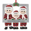 Kerstversiering DIY Boom Ornament Decoratie Leuke Familie Po Frame Hangende Hanger Gepersonaliseerde Ornaments245Q