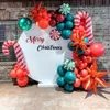 Other Event Party Supplies 3pcs Christmas Foil Santa Claus Balloons Snowman Elk Tree Balls For Xmas Inflatable Decorations Home Decor 230905