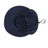 Wide Brim Hats Bucket Connectyle Men' Outdoor UPF 50 Mesh Sun Visor Hat Lightweight Breathable Adjustable Fishing with Neck Flap 230904