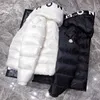 Men's Jackets Designer Mens Winter Salzman Down parkas light Windbreaker Hoodie Black White Puffer Outerwear Man Italy Italia258Y