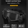 Tactical Sunglasses Tactical Goggles with Fan Anti-fog Military Airsoft Paintball Safety Eye Protection Glasses Hiking Eyewear 230905