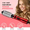 Hårtorkar Professionell torktumlare Cold Air Blow Brush Electric Electricener and Curler Comb Styler 230904