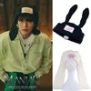 Шапки BeanieSkull KPOP StrayKids HyunJin Вязаная шапка SeungMin INS Style Wool Cat Rabbit Ear Зимняя теплая декоративная шапка Пара рождественских подарков 230904