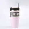 304 스테인레스 스틸 자동차 컵 더블 레이어 절연 컵 냉연 단열 아이스크림 컵 자동차 휴대용 커피 컵 20oz