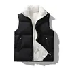 Herenvesten Wintervesten Heren Fleece Warme Mouwloze Jas Casual Heren Effen Vest Dikke Mode Opstaande Kraag Rits Vest Uitloper 230904