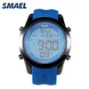 Novo smael relógios esportivos colorido relógio digital display led relógios casuais masculino relógios de pulso montre homme relogios masculino 1076314s