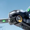 Temps de vol de 42 minutes : drone pliable ultraléger avec gyroscope à 6 axes, double caméra, super longue endurance, vol plus combo (3 batteries 1800 mAh)