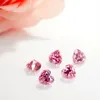 Diamanti sciolti Szjinao Reale da 0,5 ct a 3 ct Pietra rosa a forma di cuore con certificato Pietre preziose sfuse per la realizzazione di anelli di diamanti nuziali 230904