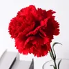 Simulerad enkelhuvud nejlikning Mors dag Teacher's Day Gift Simulated Flower Bundle Artificial Flower Home Decoration Artificial Flower