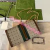 Klasyczna moda luksusowa skórę Wysokość Multi Pochette Luksusowy portfel Mini torebki Crossbody Projektantka torba kobieta marka metalowe znak mini kosmetyki damskie