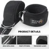 Support de cheville Équipement de fitness Gym Sangle de cheville Rembourré Double anneau en D Réglable Cheville Poids Jambe Formation Brace Support Sport Sécurité Abducteurs 230904