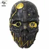 Party Masks Cafele Dishonored Corvo Attano Rat Mask Realistic Latex Adult Headwear Halloween Masquerade Cosplay Costume Props High Quality T230905