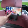 Upgrade Autositz-Kopfstützenhaken für Taschen, Kohlefaser-Handyhalter, Auto-Fahrzeughalter, Handtasche, Geldbörse, Mantel, Auto-Innenzubehör