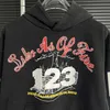 Heren Hoodies Sweatshirts RRR123 Gewassen Vintage Hoodie Mannen Vrouwen Heilige Print Topkwaliteit Zware stof RRR 123 Bigbang Sweatshirts met capuchon x0905