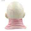 Party Masks Halloween Horror Movie Cosplay Mask Fancy Dress Party Eyeless Monster Clothing Head Cover Monster Latex Mask T230905