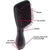 Hair Dryers Air Blow Dryer Brush Professional Straightener Comb Electric for styling and drying 230904