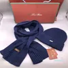 2023 Chapeaux de mode d'hiver Ensembles de chapeaux et d'écharpes de designer unisexes pour femmes hommes tricotés schal beanie cachemire lettre broderie