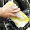 Car Sponge 1Pcs Large Jumbo Care Van Caravan Washing Dirt Surface Cleaner Cleaning Tool Rop Delivery Automobiles Motorcycles Dh6Qf