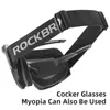 Ski Goggles Rockbros podwójnie duże ramy mężczyźni i kobiety Clear View Kolorowa powłoka oddychająca gąbka snowboard Eyeware 230904