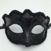 Schwarze Venedig-Masken, Maskerade, Party-Maske, Weihnachtsgeschenk, Mardi Gras-Mann-Kostüm, sexy Spitze, Fransen, Gilter-Frau, Tanzmaske G563197j