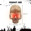 Other Event Party Supplies Human Skull Light Halloween Handcrafted Skull Night Light Gothic Candles Lamp Decor Halloween Skeleton Spooky Home Room Decor 230905