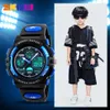 SKMEI Sports Kids Watches Children Waterproof Military Dual Display Wristwatches LED Waterproof Watch montre enfant 1163332W