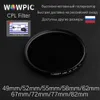 Filters Polarisatie Filter WOWPIC CPL Filter 55mm 62mm 72mm 77mm Lens Filtre Photo för Nikon Penter DSLR Cam Q230905