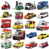 Blocks Pull Back Fire Fighting Truck City Taxi Bus Panzer Vehicle Building Blocks Toys For Children Boys Gifts R230905