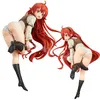 Juguetes para dedos 18cm Mushoku Tensei Reencarnación desempleada Chica sexy Figura de anime Eris Boreas Greyrat Figura de acción Muñeca coleccionable en miniatura Juguetes