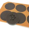 6 chocolat silicone bitcoin moule glaçon fondant pâtisserie bonbons moule gâteau mode décoration nuages accessoires de cuisson SAAD2022 ZZ