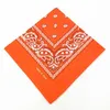 Scarves Unisex Men Women Cotton Bandana Hairband Cowboy Mens Biker Sports Headwear Wrist Hairwrap Single Sided Head Wrap Scarf Paisley 230831