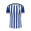 23/24 Huelva Recreativo Fußballtrikots Camisetas de Futbol 2023 2024 Menosse Anton Mesa Cayetano Montoro Vazquez Diaz Heim-Auswärts-Fußballtrikots blau rot S-2XL