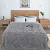 Cobertores Cobertor Fofo Engrossado Colcha de inverno quente na cama Stitch xadrez capa de sofá Cobertores laterais duplos e mantas para decoração de casa 230905
