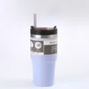 304 스테인레스 스틸 자동차 컵 더블 레이어 절연 컵 냉연 단열 아이스크림 컵 자동차 휴대용 커피 컵 20oz