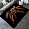 Décoration de fête Halloween Spider Tapis 3D Imprimé Peur Horreur Tapis Trick or Treat Tapis Salon Chambre Tapis Halloween Cadeau Décor À La Maison x0905 x0905