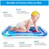 Play Mats Baby Water Play Mat Inflatable Cushion Infant Tummy Time Playmat Toddler For Baby Early Education Fun Activity Kids Play Center 230905