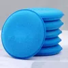 New 10Pcs Car Waxing Polish Wax Foam Sponge Applicator Pads 10CM Yellow Cleaning Sponge Clean Washer Washing Tool Car Wash