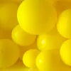 Other Event Party Supplies 510121836inch Latex Balloons Vitality Sunshine Yellow Globos Activities And Celebrations Birthday Childrens Day Decor 230905