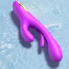 2023 Rabbit Tapping G-spot Patting-vibrator voor vrouwen Clitoris Clit-stimulator Krachtige 21 modi Seksspeeltje Vrouwelijke goederen Volwassenen 230904