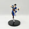 Finger Toys 18cm Street Fighter Chun Li Sexy Anime Girl Figure Pop -Up Parade Chun Li Battle Action Figur