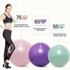 Yoga Balls PVC Fitness Yoga Ball Thickened Explosion-proof Exercise Home Gym Pilates Equipment Balance Ball 45cm55cm65cm75cm85cm 230904