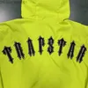 Mäns jackor Trapstar Jacket Män hoodie rockar irongate t Windbreaker-lime 1to1 Kvalitet Kvinnor Coat EU-storlekar XS-XL T230905